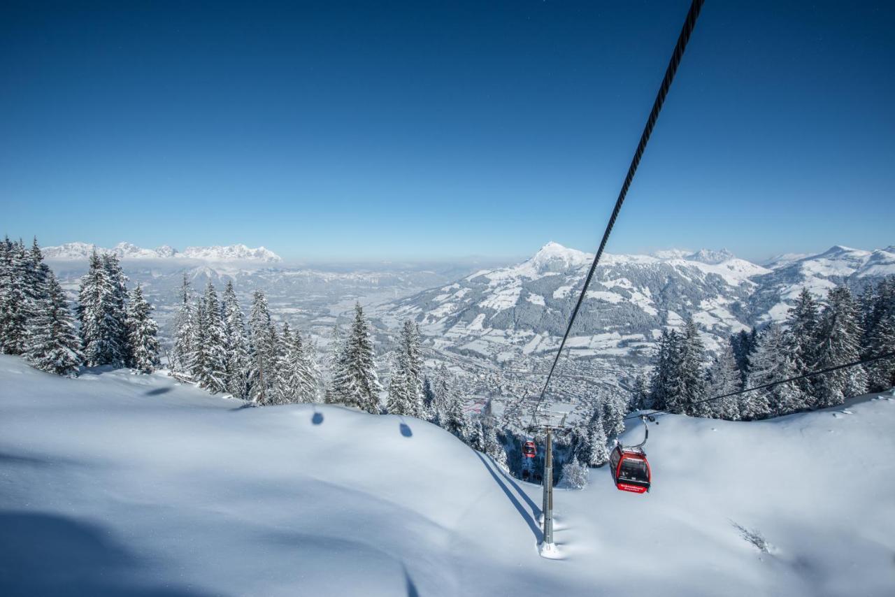 Bacherwiese Penthouse By Alpine Host Helpers Kitzbuhel Bagian luar foto