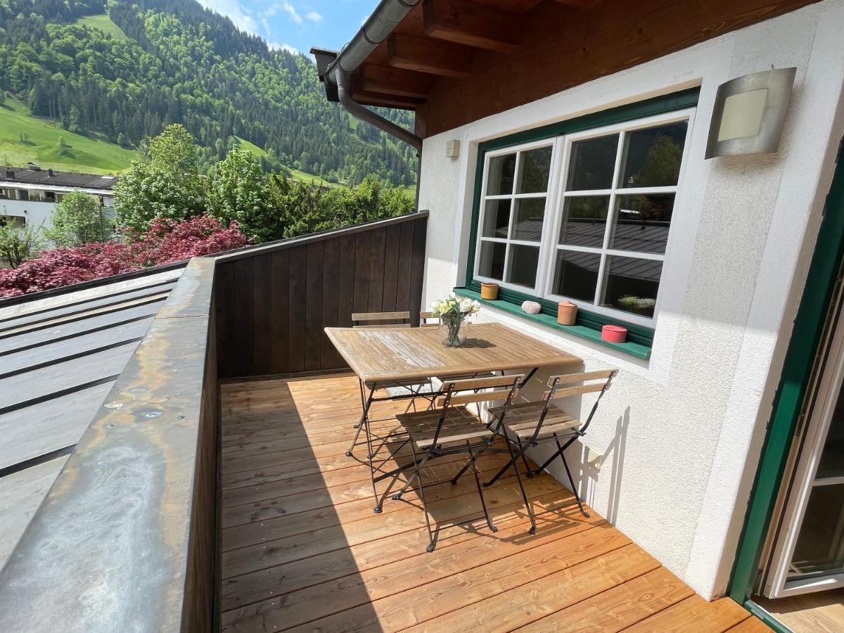 Bacherwiese Penthouse By Alpine Host Helpers Kitzbuhel Bagian luar foto