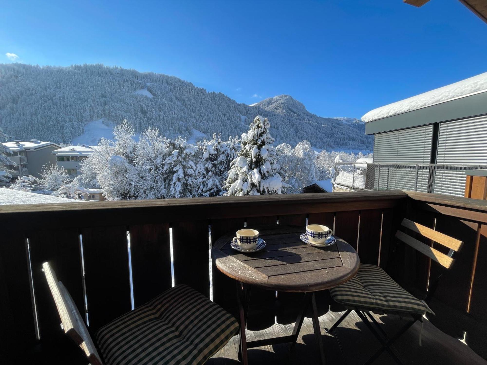 Bacherwiese Penthouse By Alpine Host Helpers Kitzbuhel Bagian luar foto